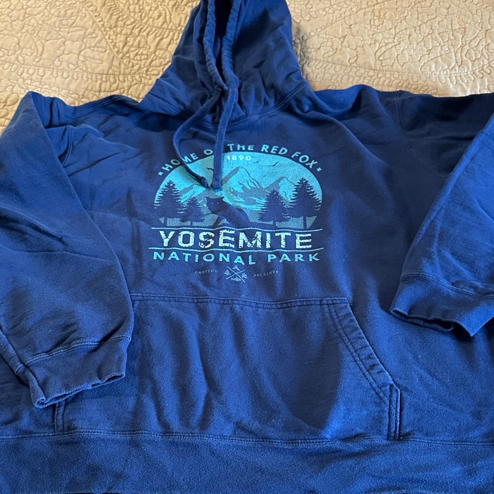 Port and Company Blue Yosemite Hoodie